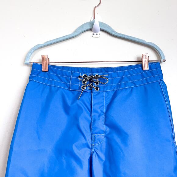 Birdwell Beach Britches Swim Trunks Board Shorts Mens 29 Sky Blue Pool Surf USA - Picture 3 of 10